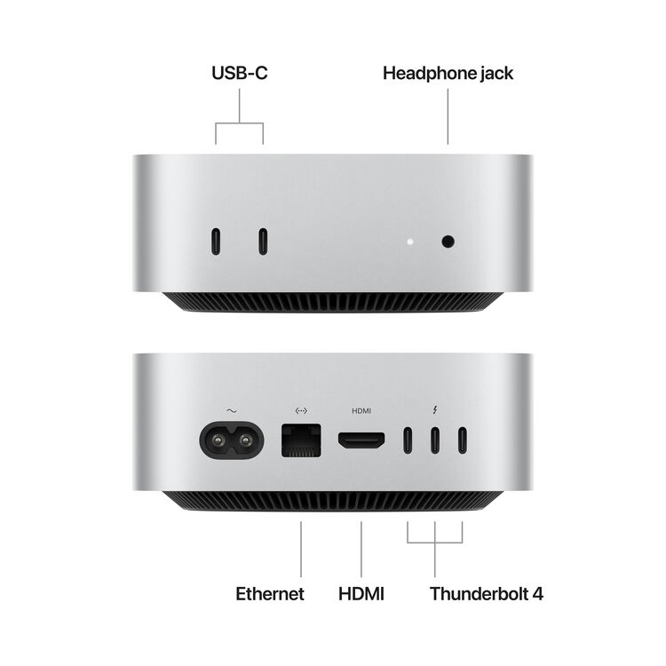 Mac mini M4 vue 2