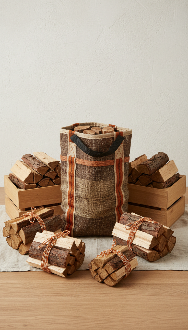 Sac de bois résistant aux intempéries