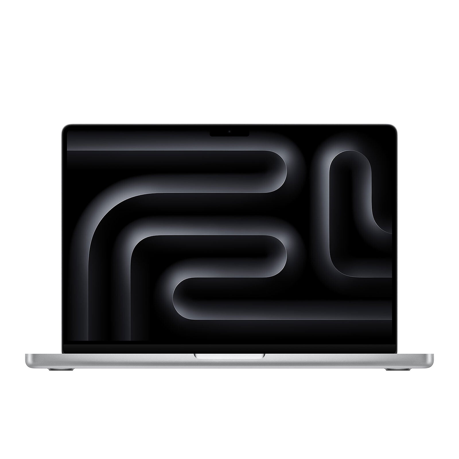 MacBook Pro 14 pouces M4 Pro Argent — vue de face