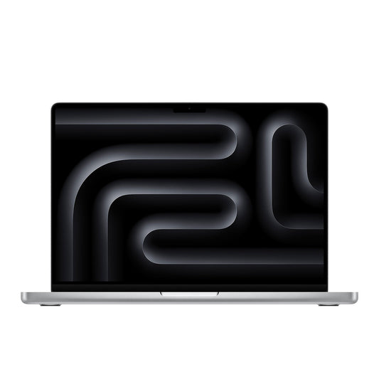 MacBook Pro 14 pouces M4 Pro Argent — vue de face