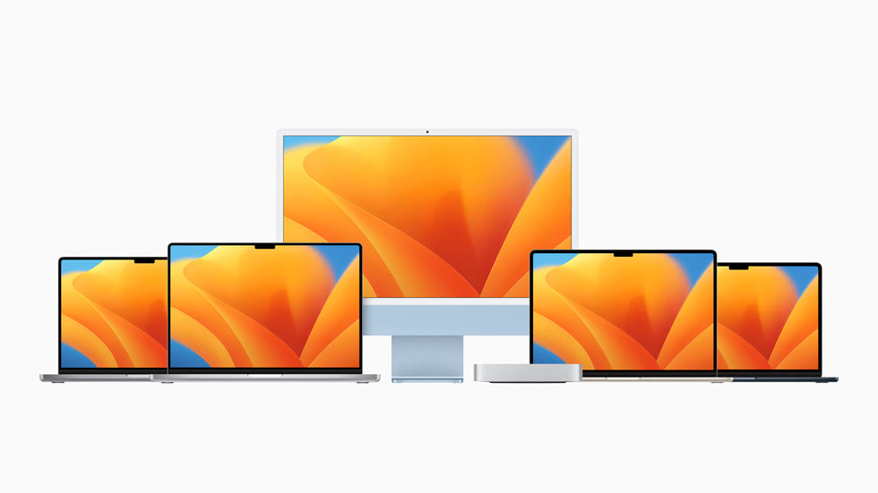 Gamme Mac : MacBook, iMac, Mac mini
